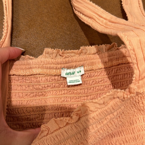 Aerie All Day Smocked Dress - Picture 5 of 7